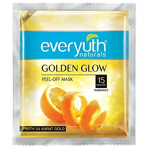 Everyuth Naturals Golden Glow Peel Off Mask 8g