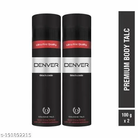 Denver Black Code Buy One Get One Face Powder 100g + 100g