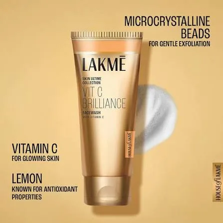 Lakme Vitamin C Brilliance Face Wash 100g