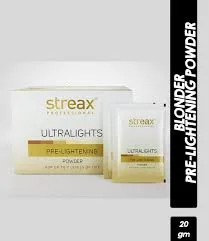 Streax Ultralight Pre-Lightening Powder Up To 7 Level Lift