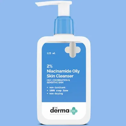 The Derma Co 2% Niacinamide Oily Skin Cleanser 125ml